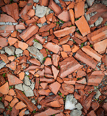 Image showing texture, broken bricks