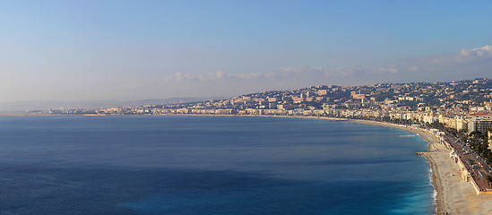 Image showing Nice Promenade Panorama