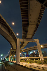 Image showing night roads