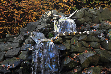 Image showing small autumn brooklet