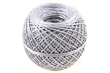 Image showing grey rope roll