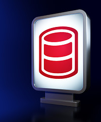 Image showing Database concept: Database on billboard background