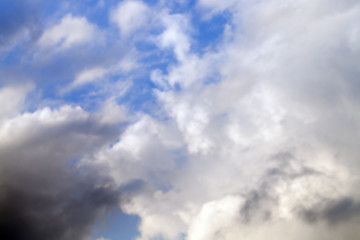 Image showing photographed the sky with clouds