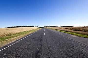 Image showing small country road