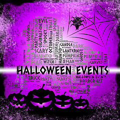 Image showing Halloween Events Represents Function Ceremony And Occasions