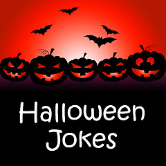 Image showing Halloween Jokes Shows Hilarious And Funny Gags