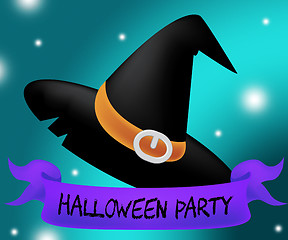 Image showing Halloween Party Shows Parties Celebration 3d Illustration