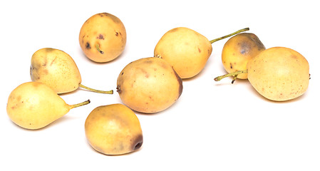 Image showing pears on white