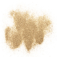 Image showing sand on white