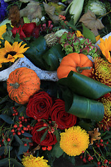 Image showing Thanksgiving Floral Decorations