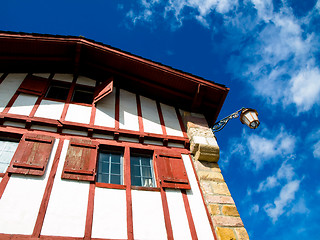 Image showing Typical Basque house