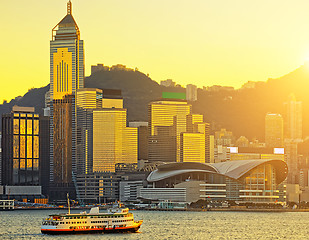 Image showing Hong Kong skyline