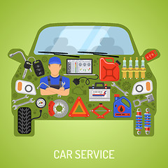 Image showing Car Service Concept