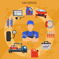 Image showing Car Service Concept