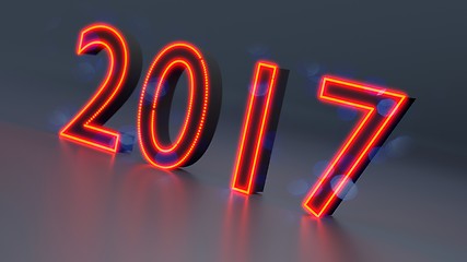 Image showing New Year 2017