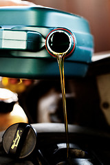 Image showing Fresh motor oil