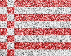 Image showing Flag on poppy seed
