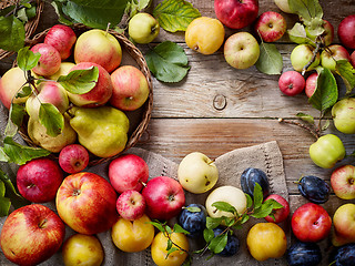 Image showing various fresh fruits