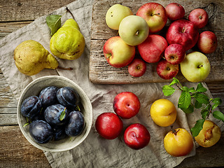 Image showing various fresh fruits