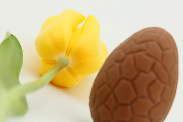 Image showing tulip and egg