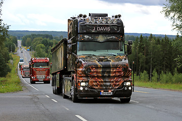 Image showing Scania T580 J Davis Resident Evil on the Road