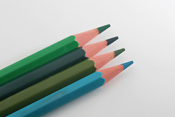 Image showing moss color pencil