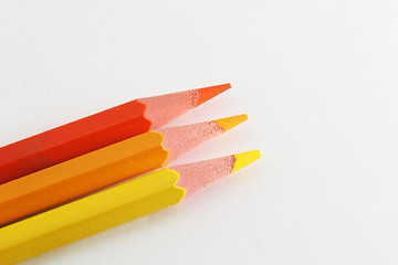 Image showing orange pencil