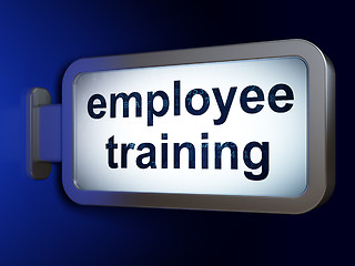 Image showing Studying concept: Employee Training on billboard background