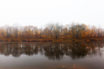 Image showing morning on the river