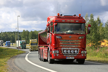 Image showing Interchangeable Scania R560 Truck The Stallion in Convoy