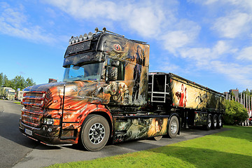 Image showing Scania Truck T580 Resident Evil on Display