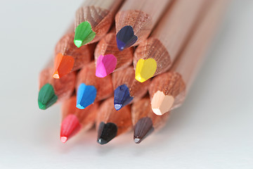 Image showing wooden pencils