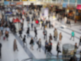 Image showing Blurred defocused background