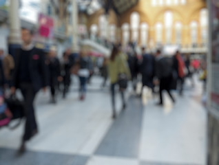 Image showing Blurred defocused background