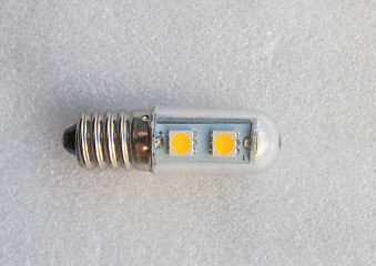 Image showing Led light E14 screw