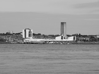 Image showing View of Birkenhead in Liverpool