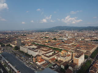 Image showing Aerial view of Turin