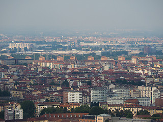 Image showing Aerial view of Turin