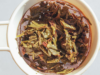 Image showing Gunpowder green tea in London