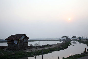 Image showing Ganges delta in Sunderbands, West Bengal, India