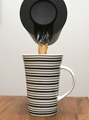 Image showing fillingcoffeecup