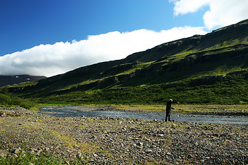 Image showing flyfishing master