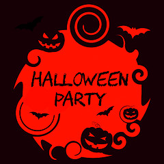 Image showing Halloween Party Shows Parties Celebration And Fun