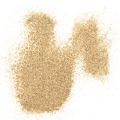 Image showing sand on white