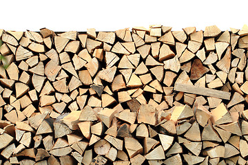 Image showing natural firewood texture