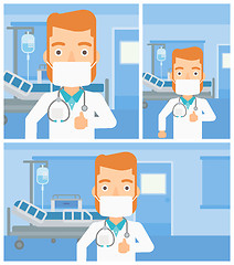 Image showing Doctor giving thumbs up.