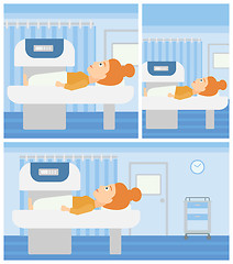 Image showing Magnetic resonance imaging.