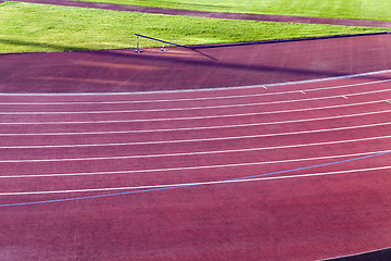 Image showing old treadmill stadium