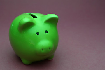 Image showing piggy went to the bank