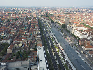 Image showing Aerial view of Turin